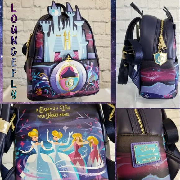 Loungefly | Bags | Loungefly Cinderella Castle Series Disney  display picture 3